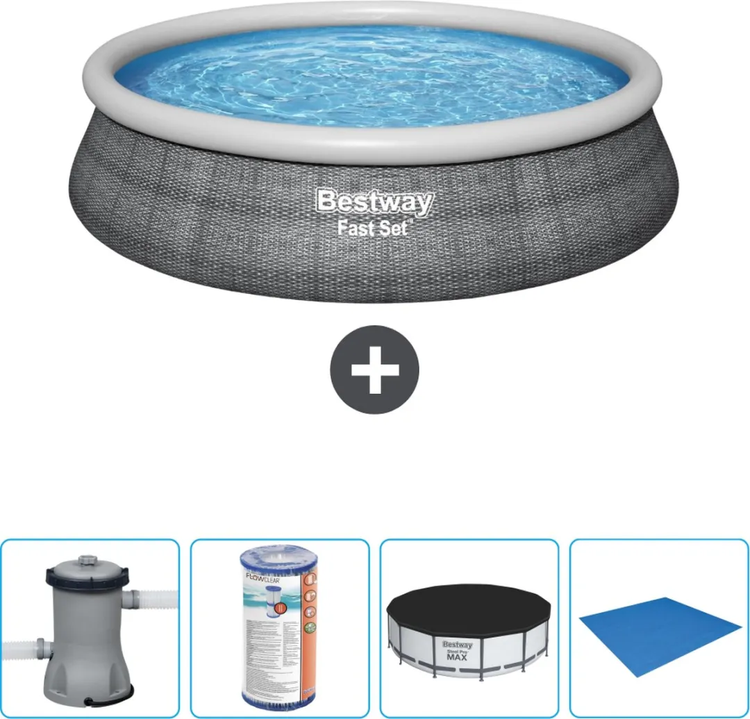 Bestway Fast Set Zwembad 457cm