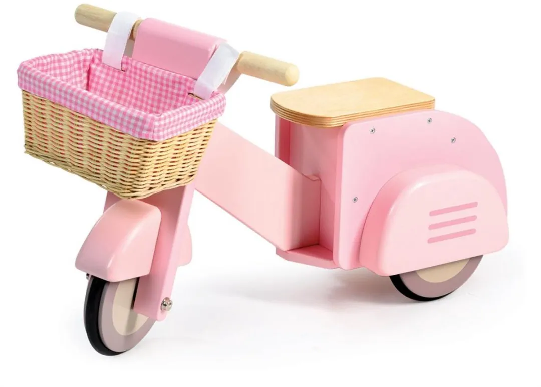 Tender Leaf Houten Scooter Multicolor