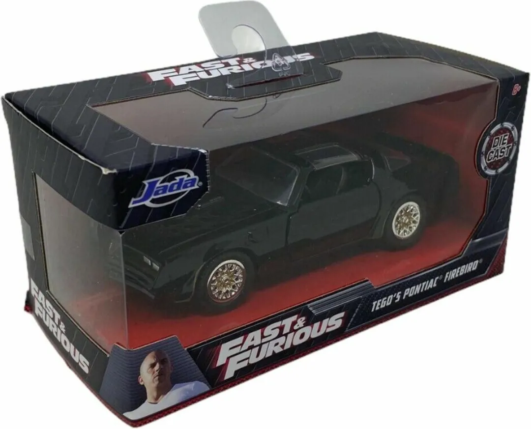 Jada Toys Tego's Pontiac Firebird 1:32 Modelauto - Zwart
