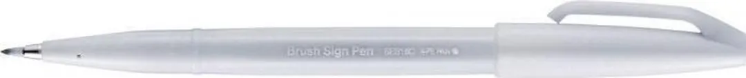 Pentel Brush Sign Pen Lichtgrijs