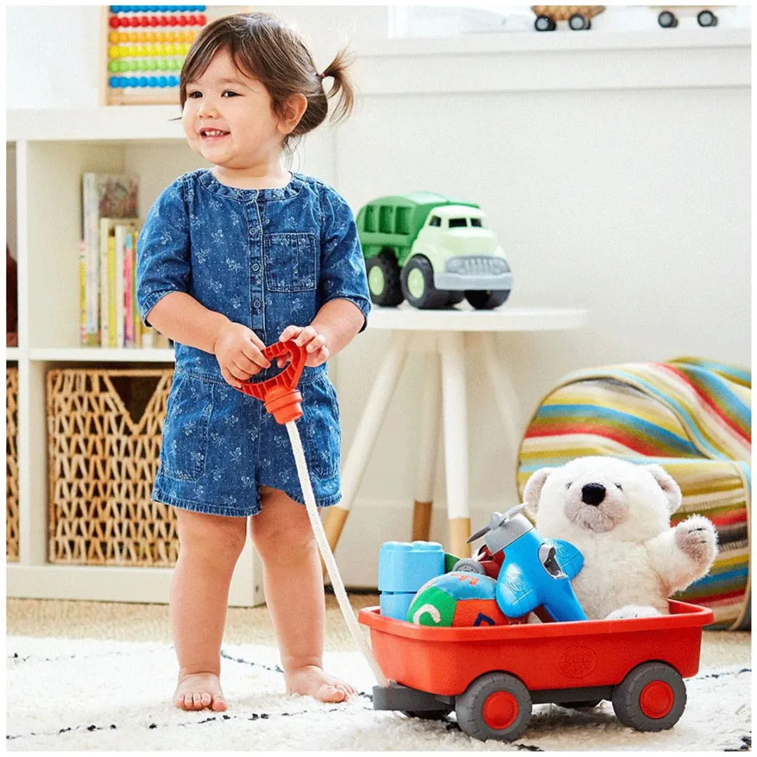 Green Toys Oranje Wagon