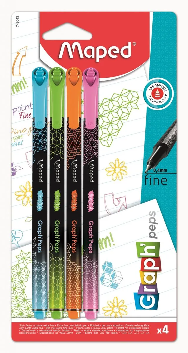 Maped Graph'Peps Deco Fijnliners