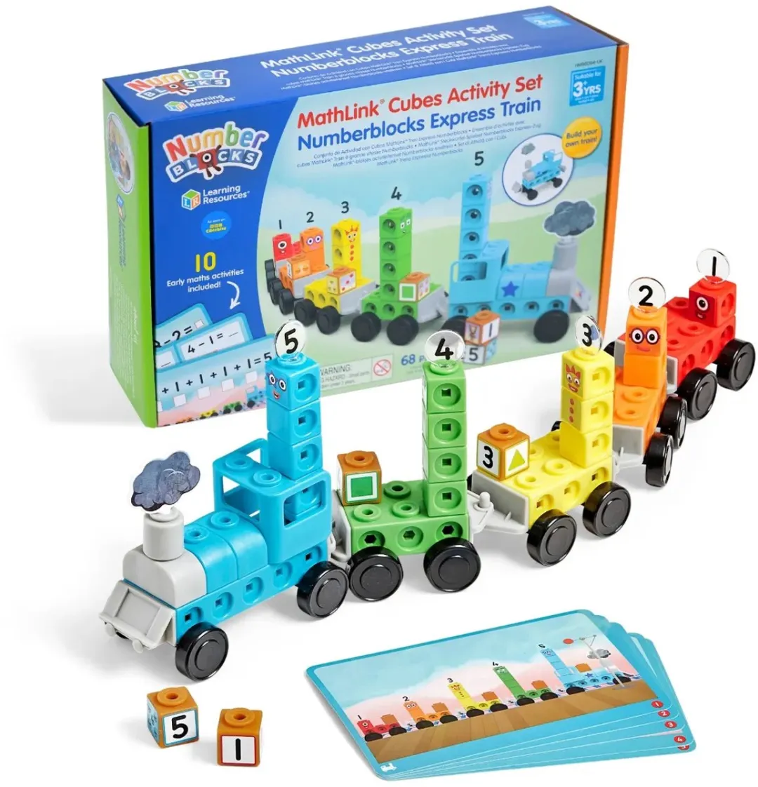 Learning Resources MathLink Cubes Numberblocks Express Trein