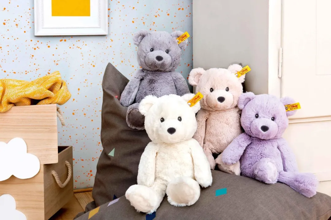 Steiff Knuffel Teddybeer Bearzy - Grijs