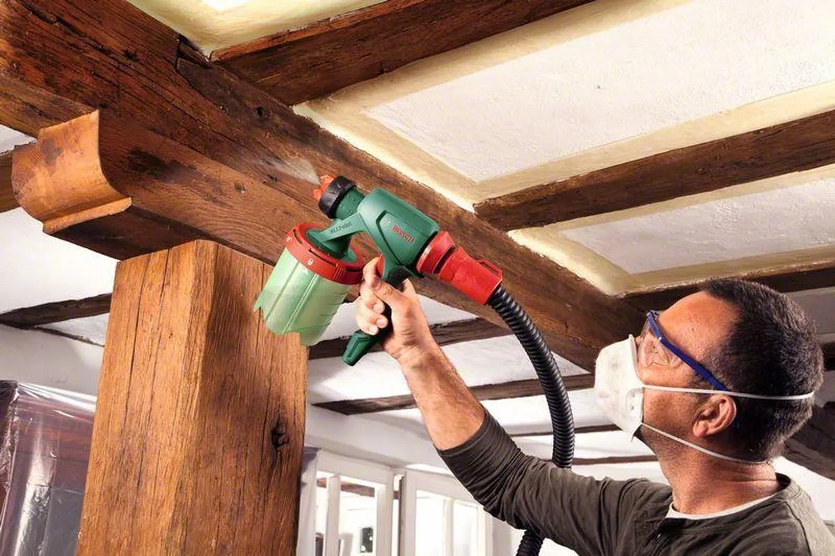 Bosch PFS 5000 E Verfspuit 1200W - Zwart