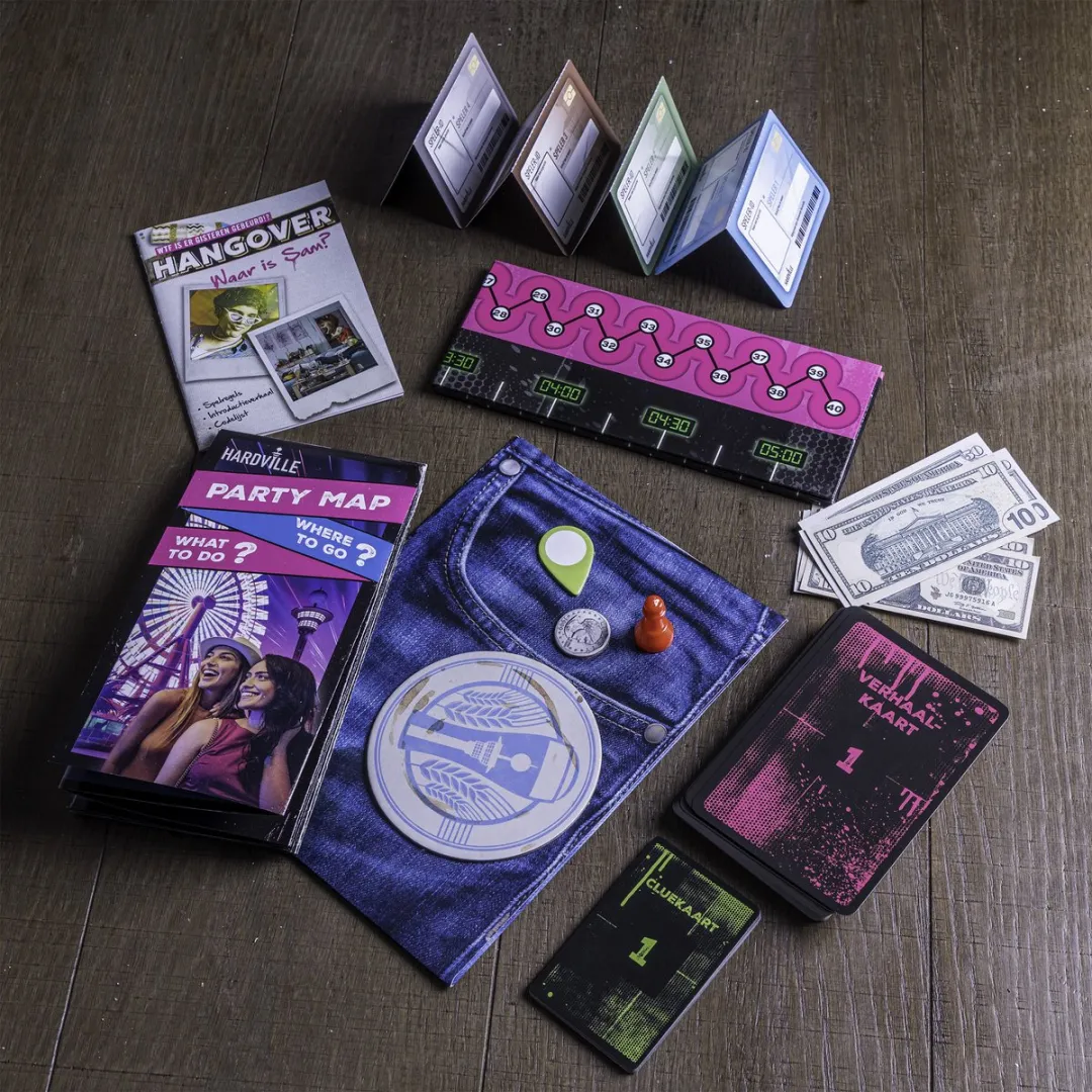 Hangover: Waar is Sam? - Coöperatief mysteriespel - Vind jullie vriend terug!