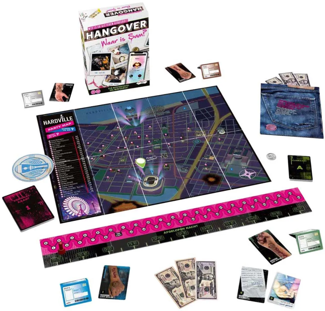 Hangover: Waar is Sam? - Coöperatief mysteriespel - Vind jullie vriend terug!