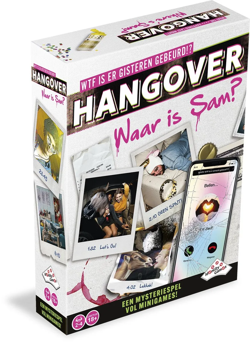 Hangover: Waar is Sam? - Coöperatief mysteriespel - Vind jullie vriend terug!