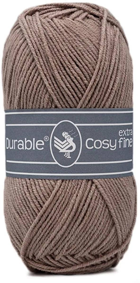 Durable Cosy Extra Fine 343 Warm Taupe