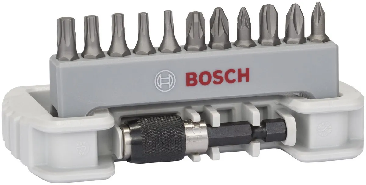 Bosch 11-delige Schroefbitset - Metaal