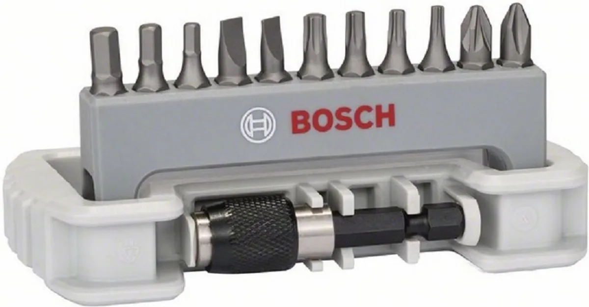 Bosch 11-delige Schroefbitset - Metaal