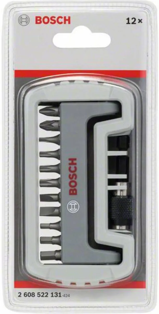 Bosch 11-delige Schroefbitset - Metaal