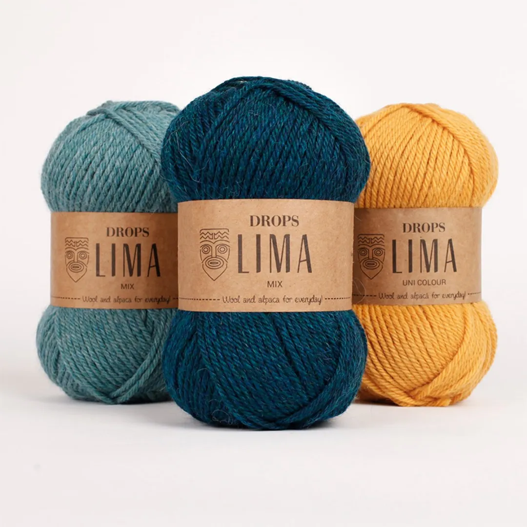 Drops Lima Mix Wol Garen - Mist