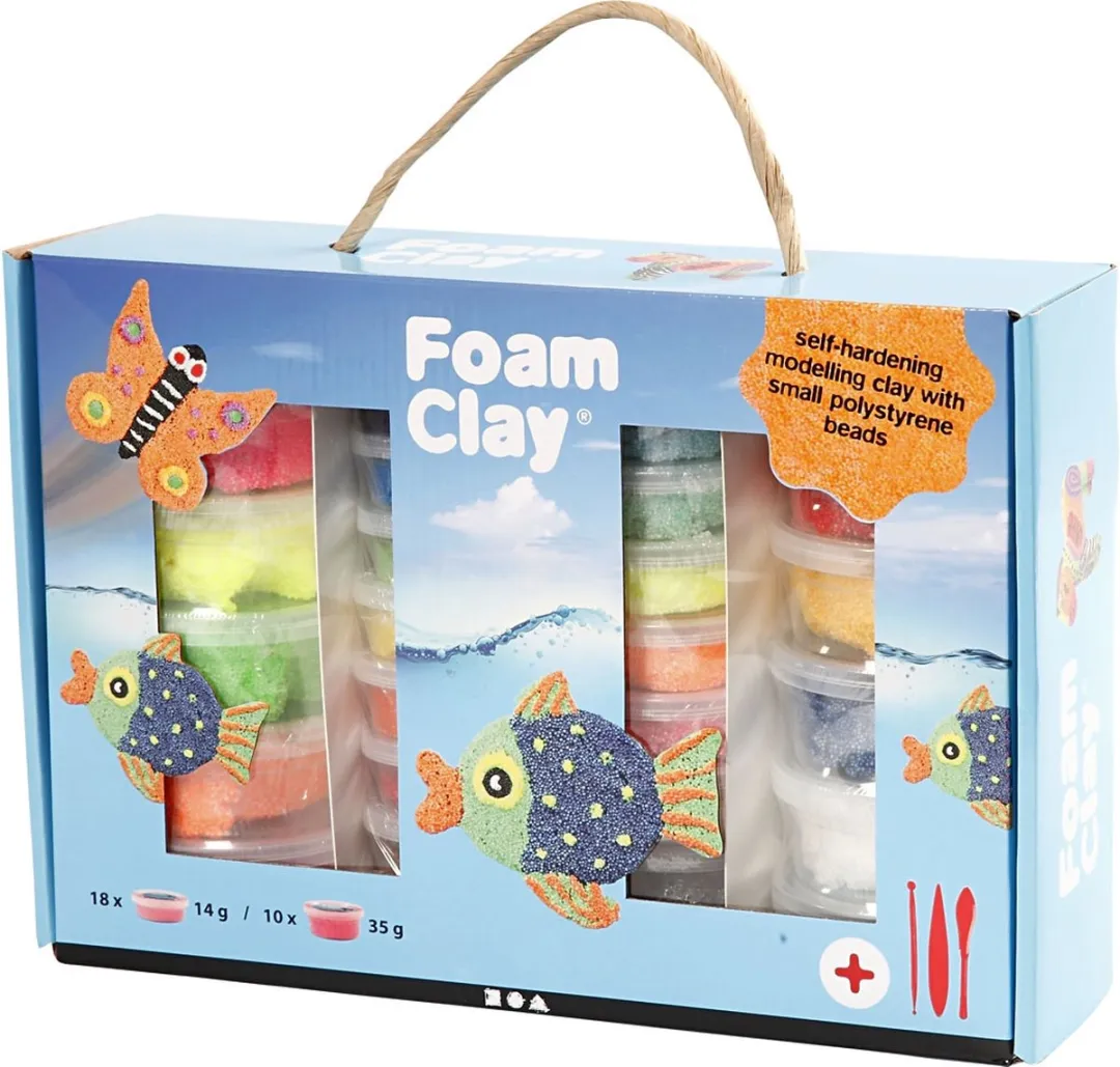 Foam Clay Set - Diverse kleuren