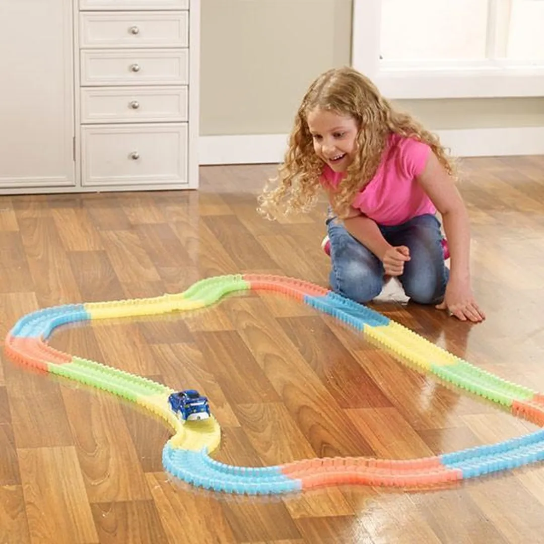 Eddy Toys Magische Racebaan 220-delig Multi-Color