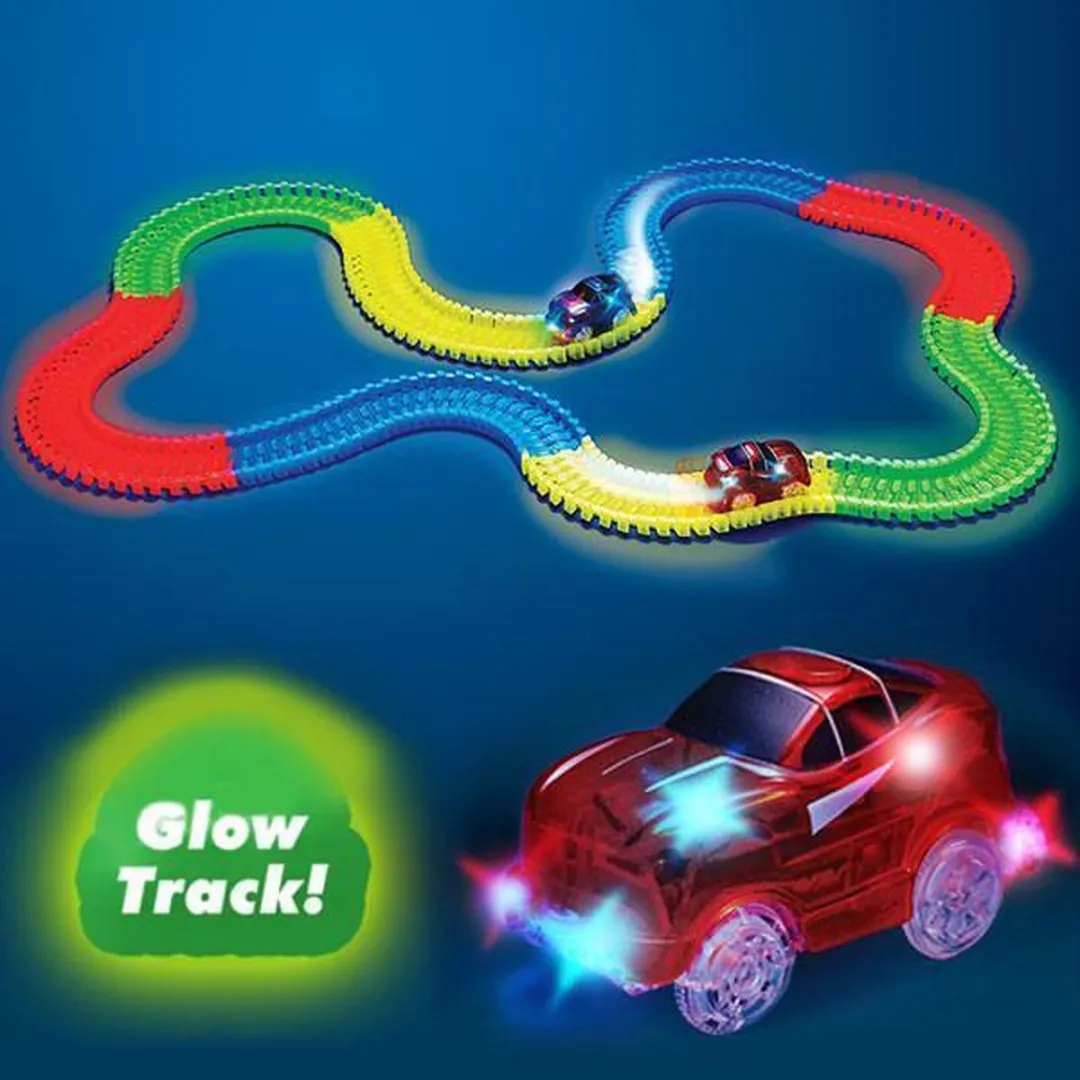 Eddy Toys Magische Racebaan 220-delig Multi-Color