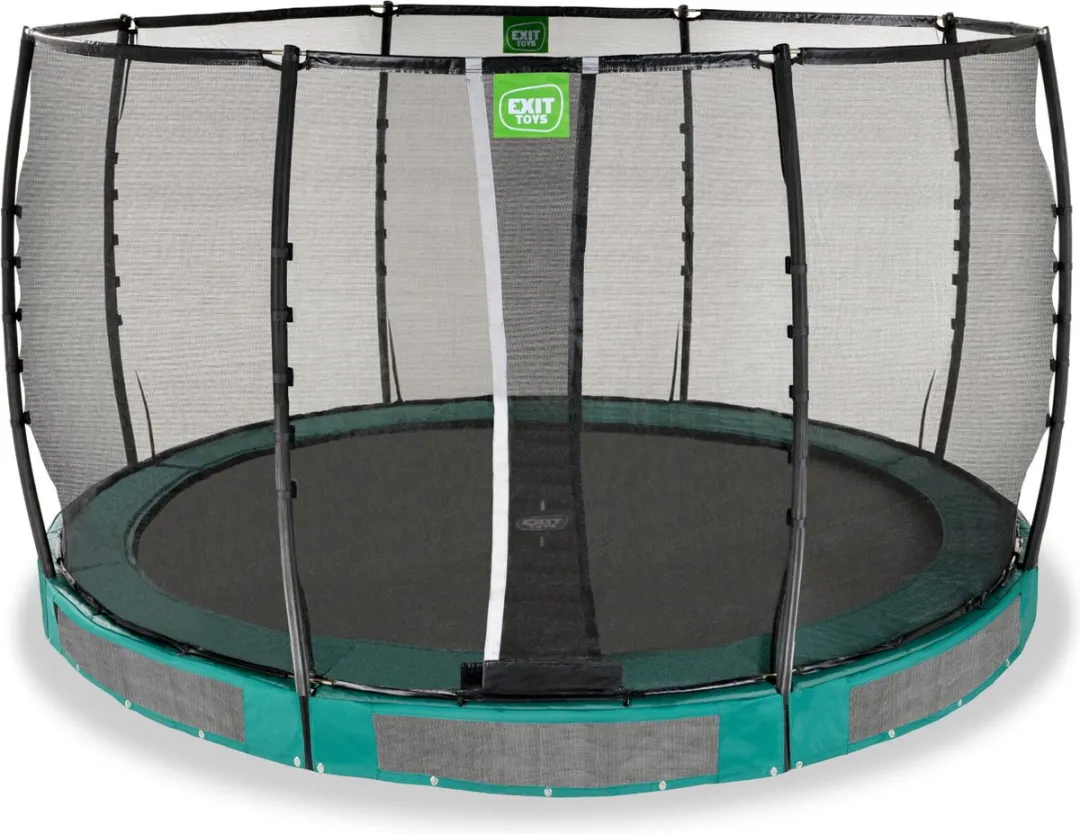 EXIT Allure Premium Trampoline Ø390cm - Groen