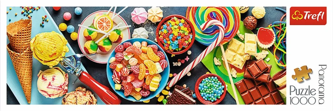 Trefl Sweet Delights 1000P Puzzel - Multicolor