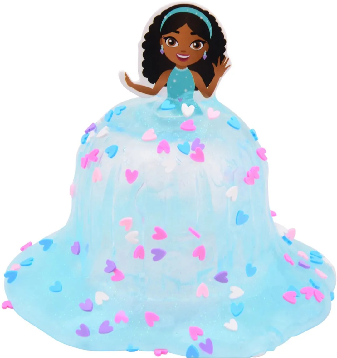 Johntoy Glitterjurk Slijmfiguur 7x7x10cm - Assorti