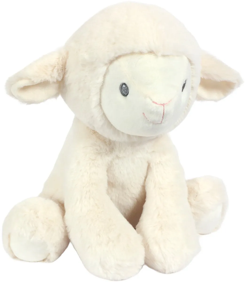 PIA Soft Toys Pluche Schaap Zittend 28cm - Créme