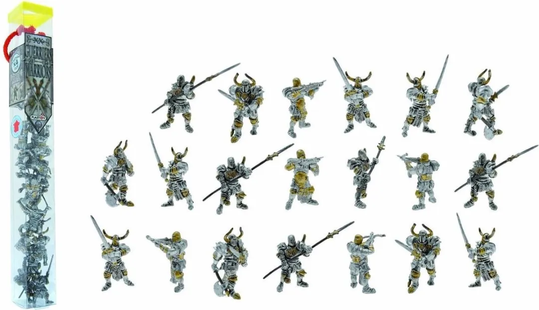 Plastoy Guerriers Warriors Mini Figuren 20 Stuks