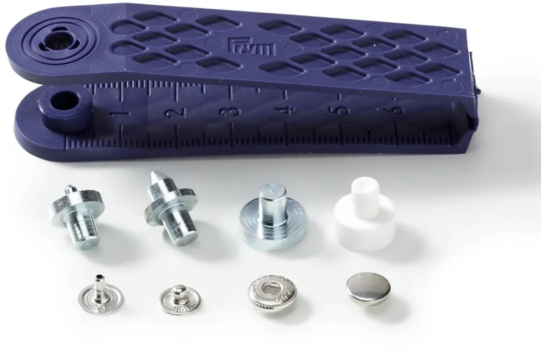 Prym Naaivrijdrukknopen MINI 8mm - Zilverkleurig - 10 Stuks - afbeelding 6 van 6