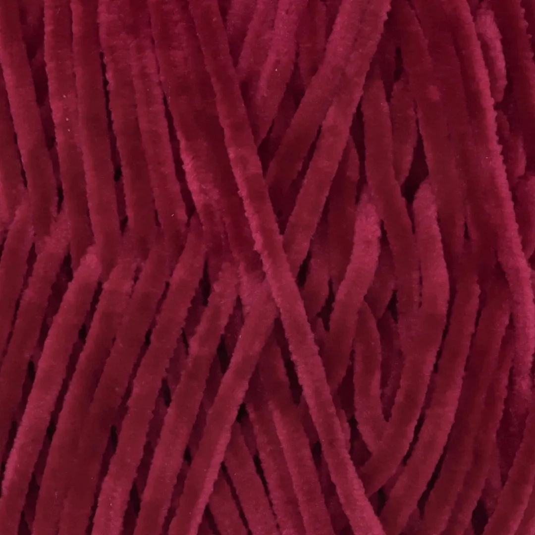Durable Velvet 222 Chenille Garen - Bordeaux
