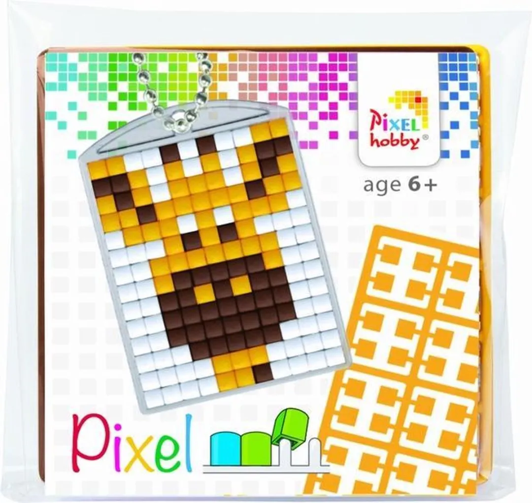 Pixelhobby Medaillon Startset Giraf 23027 - Meerkleurig