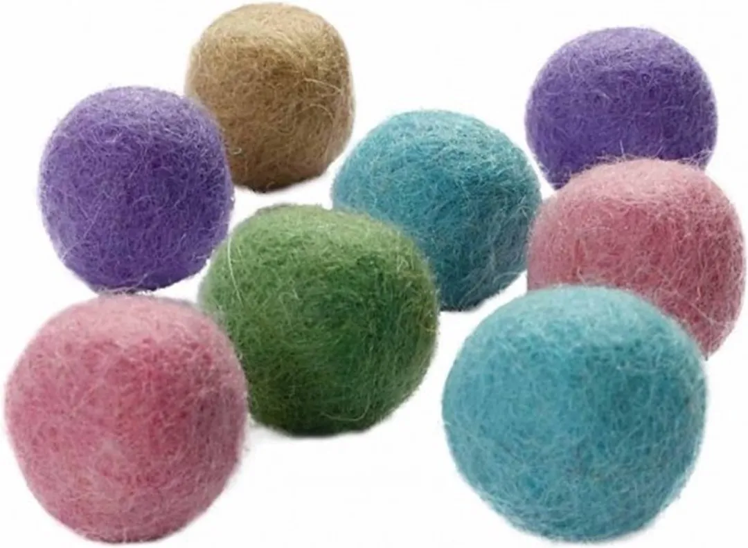 Creativ Company Wol Kralen 20mm Pastel