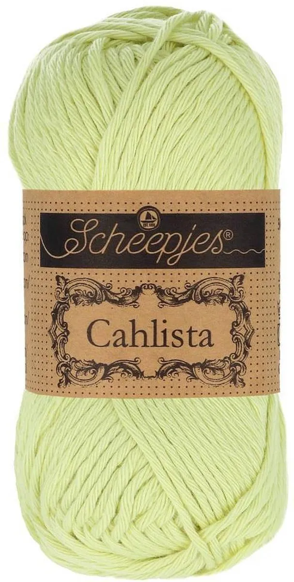 Scheepjes Cahlista Lime Juice - 1 Stuk
