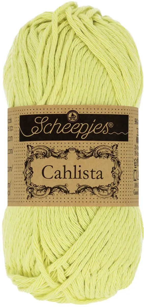 Scheepjes Cahlista Lime Juice