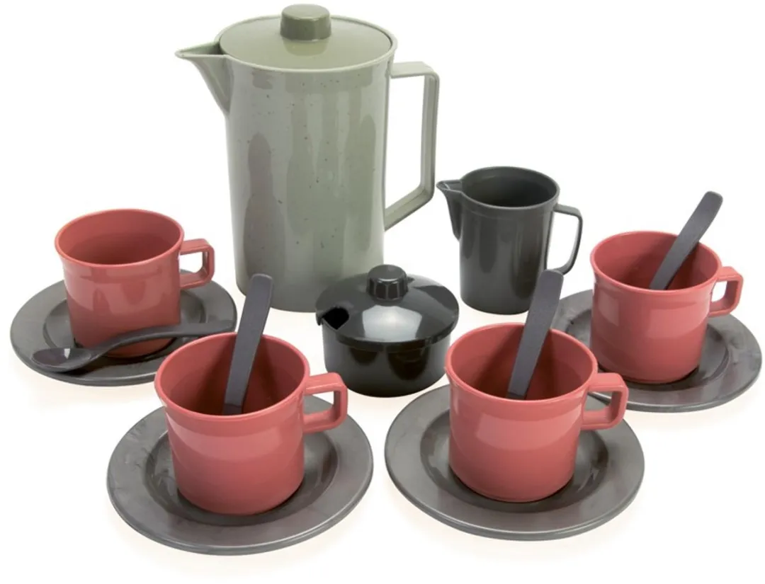 Dantoy Green Bean Koffieset 17-delig - Multicolor