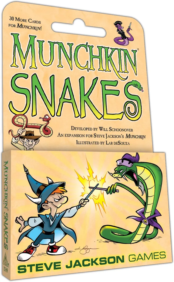 Steve Jackson Games Munchkin Snakes Uitbreiding