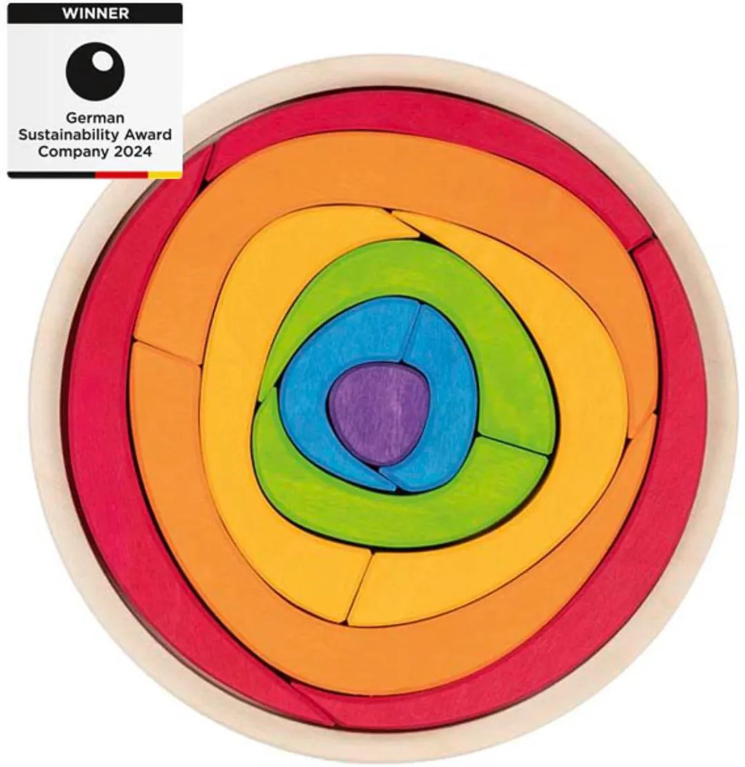 Goki Puzzle Oculus - 12 Stuks Multicolor