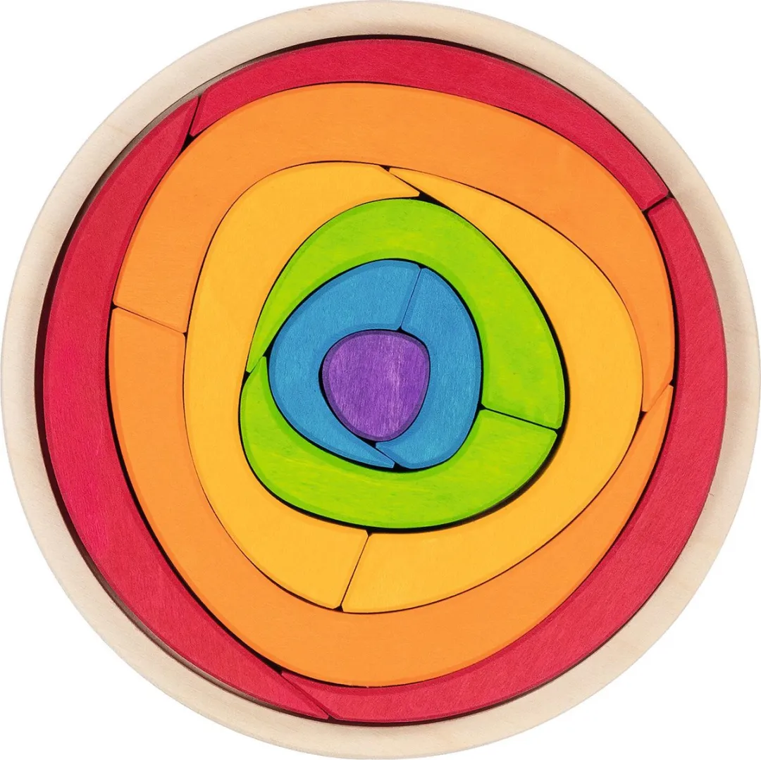 Goki Puzzle Oculus - 12 Stuks Multicolor