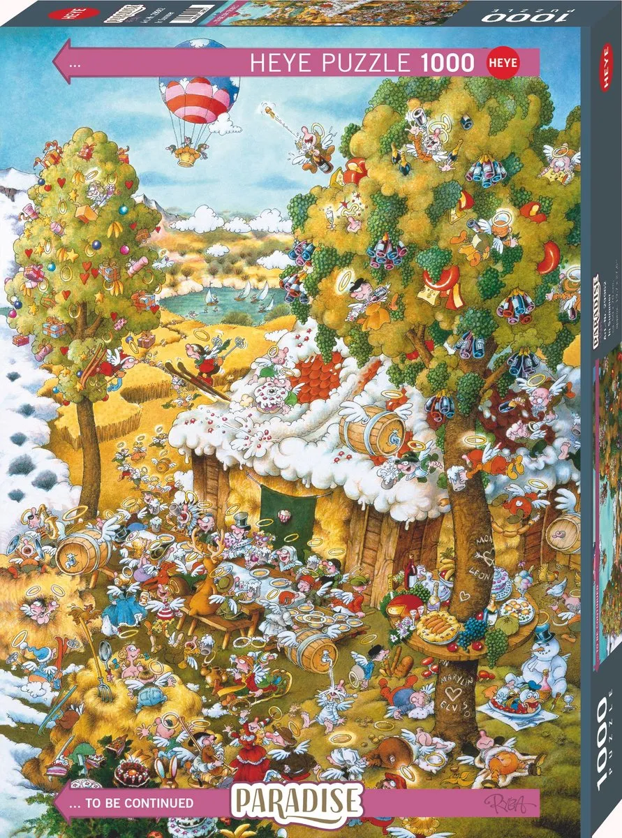 Heye Puzzel Paradijs Zomer 1000 Stuks - Multicolor