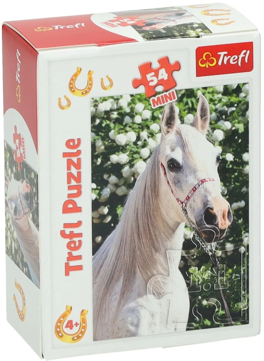 Trefl Mini Puzzel Paarden 54 Stuks - Multi