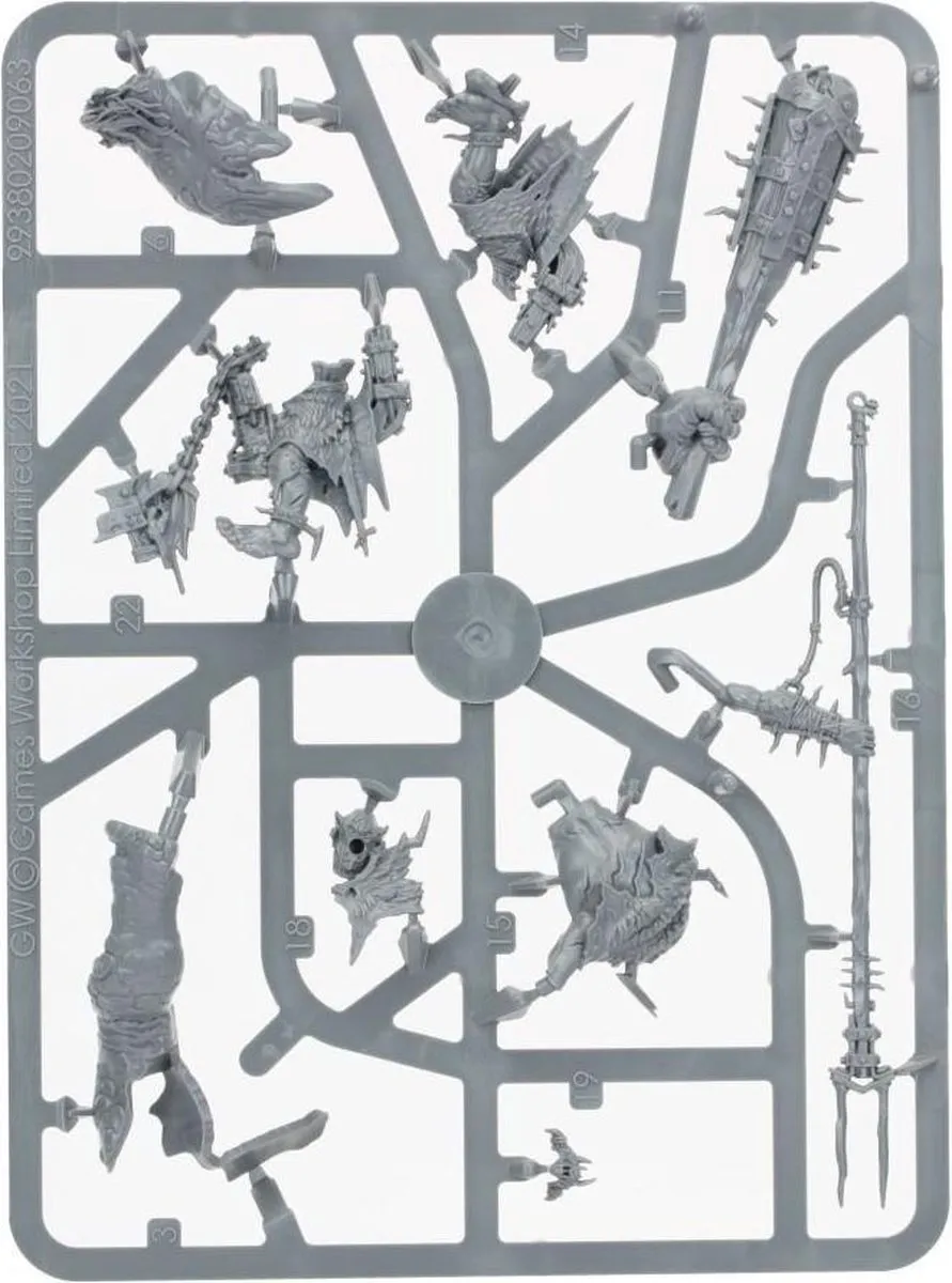 Games Workshop Orruk Warclans Breaka-Boss on Mirebrute Troggoth