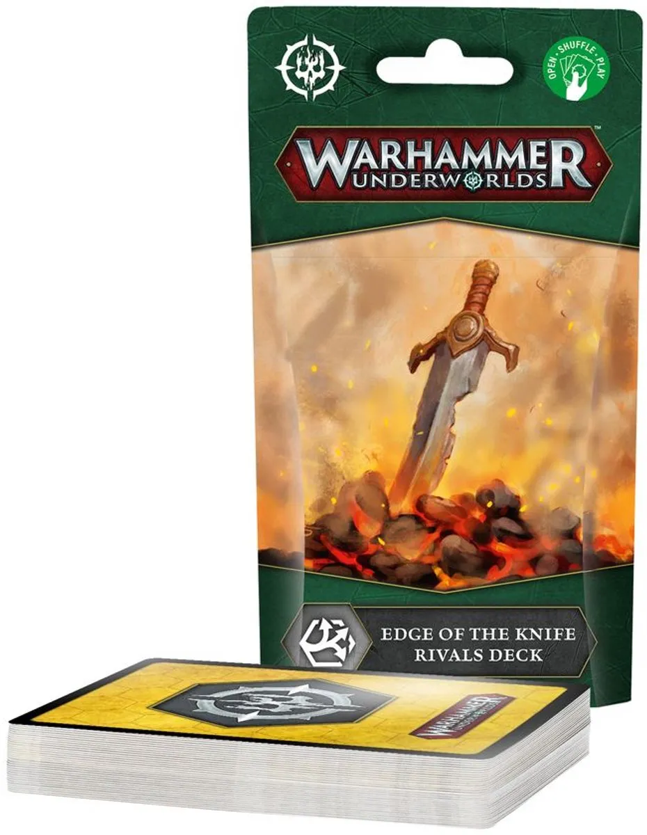 Games Workshop Warhammer Underworlds Edge of the Knife Deck 33 Stuks