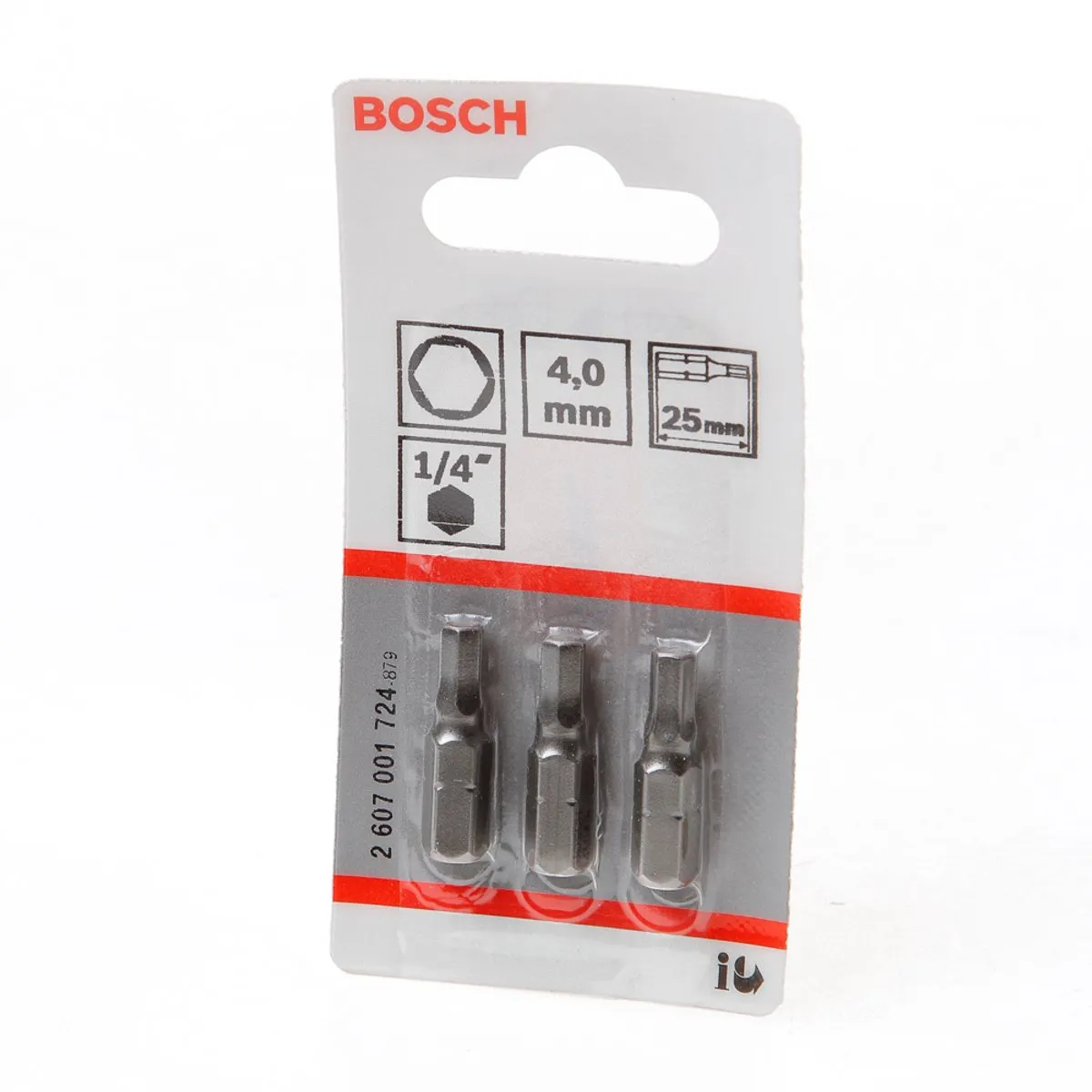 Bosch BIT 1/4"xH-TORS/IS 4.0 - 3 Stuks