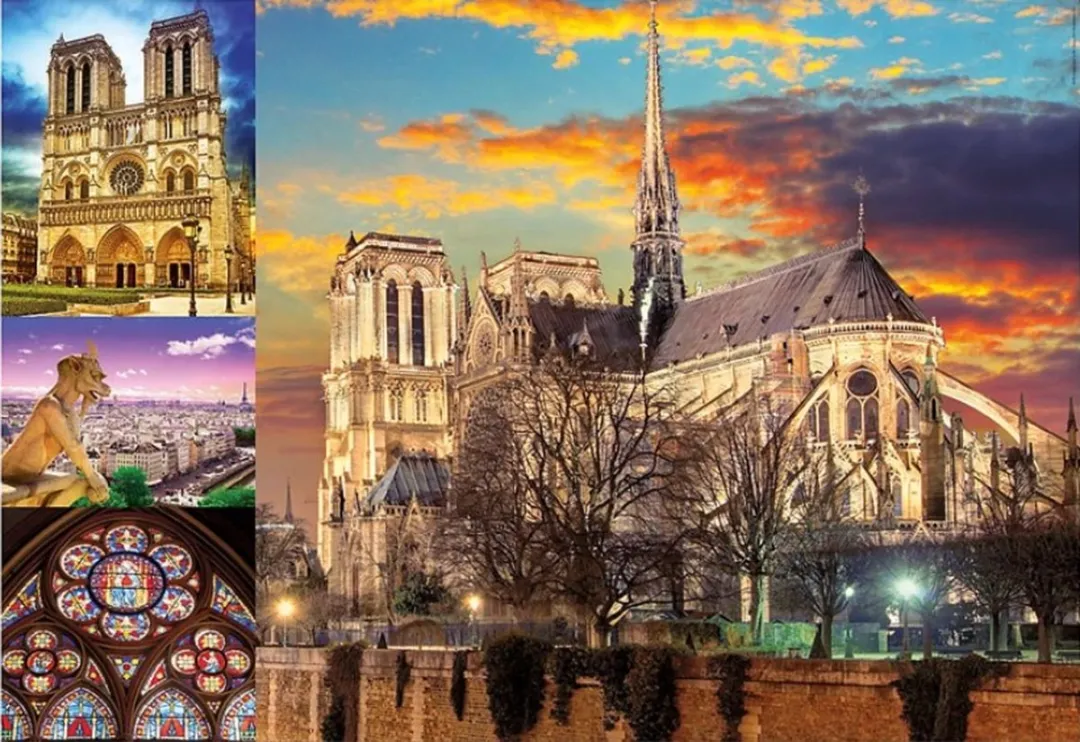 Educa Notre Dame Puzzle 1000 Stuks - 18456