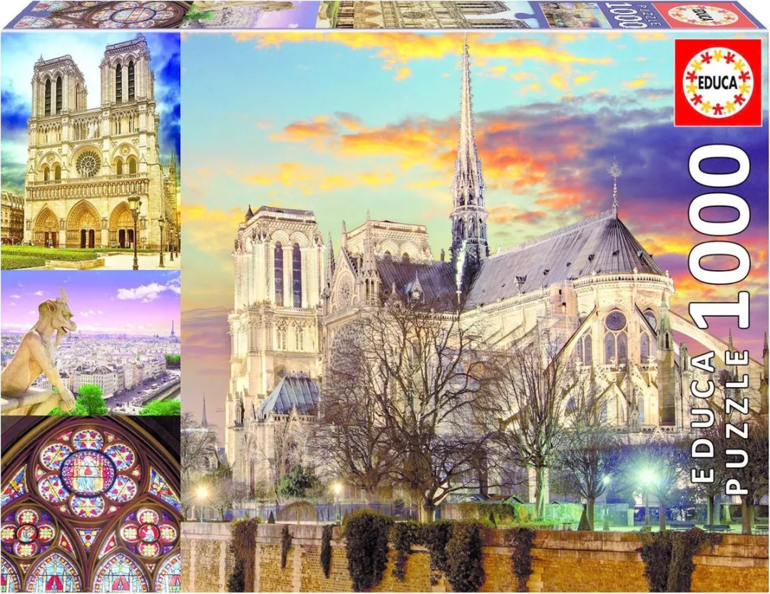 Educa Notre Dame Puzzle 1000 Stuks