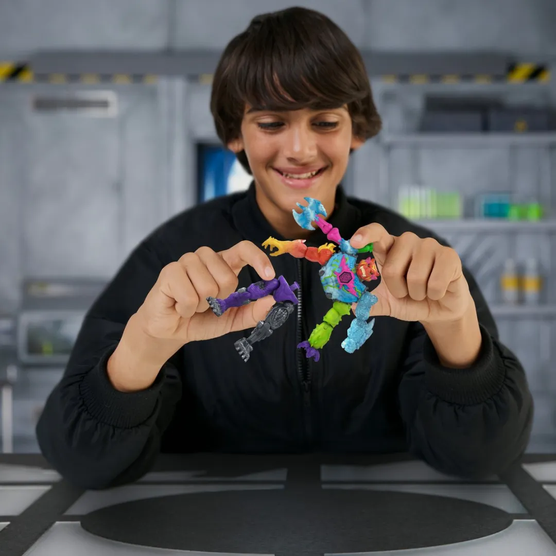 Moose Toys MrBeast Lab Hybrids MS24910 Mega Pack - 5 Actiefiguren Multikleur