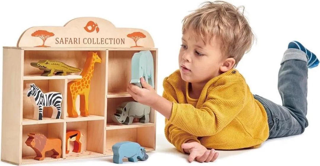 Tender Leaf Toys Safari Dierenset 9-delig