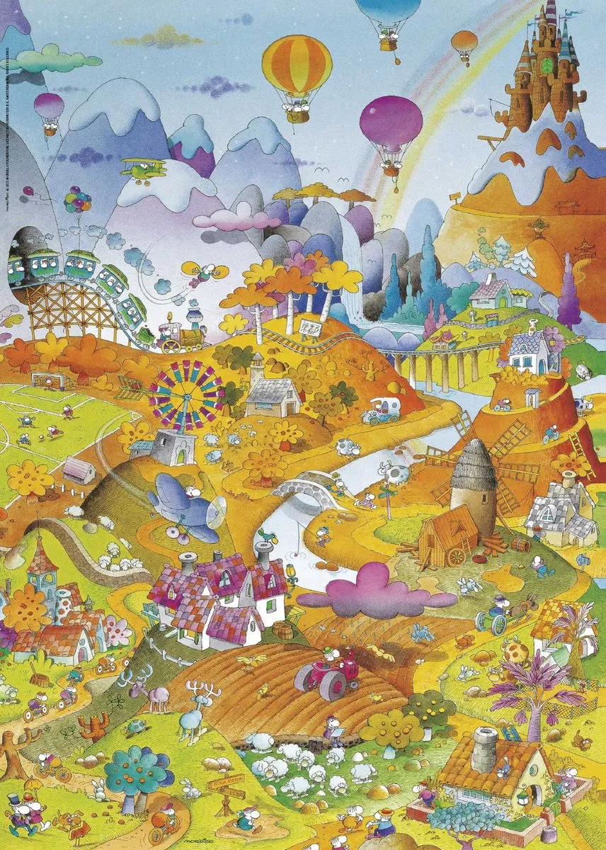 Heye Mordillo By the Field Legpuzzel 1000 Stuks