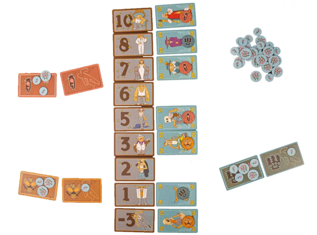 Bitewing Games Pumafiosi Strategisch Kaartspel - 2-5 Spelers
