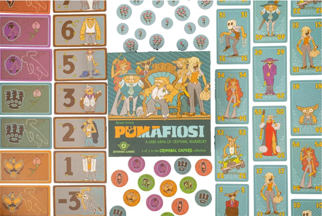 Bitewing Games Pumafiosi Strategisch Kaartspel - 2-5 Spelers