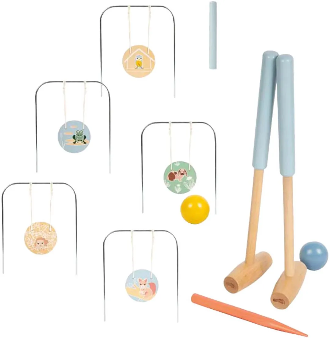 Small Foot Garden Buddies Croquet - Multicolor