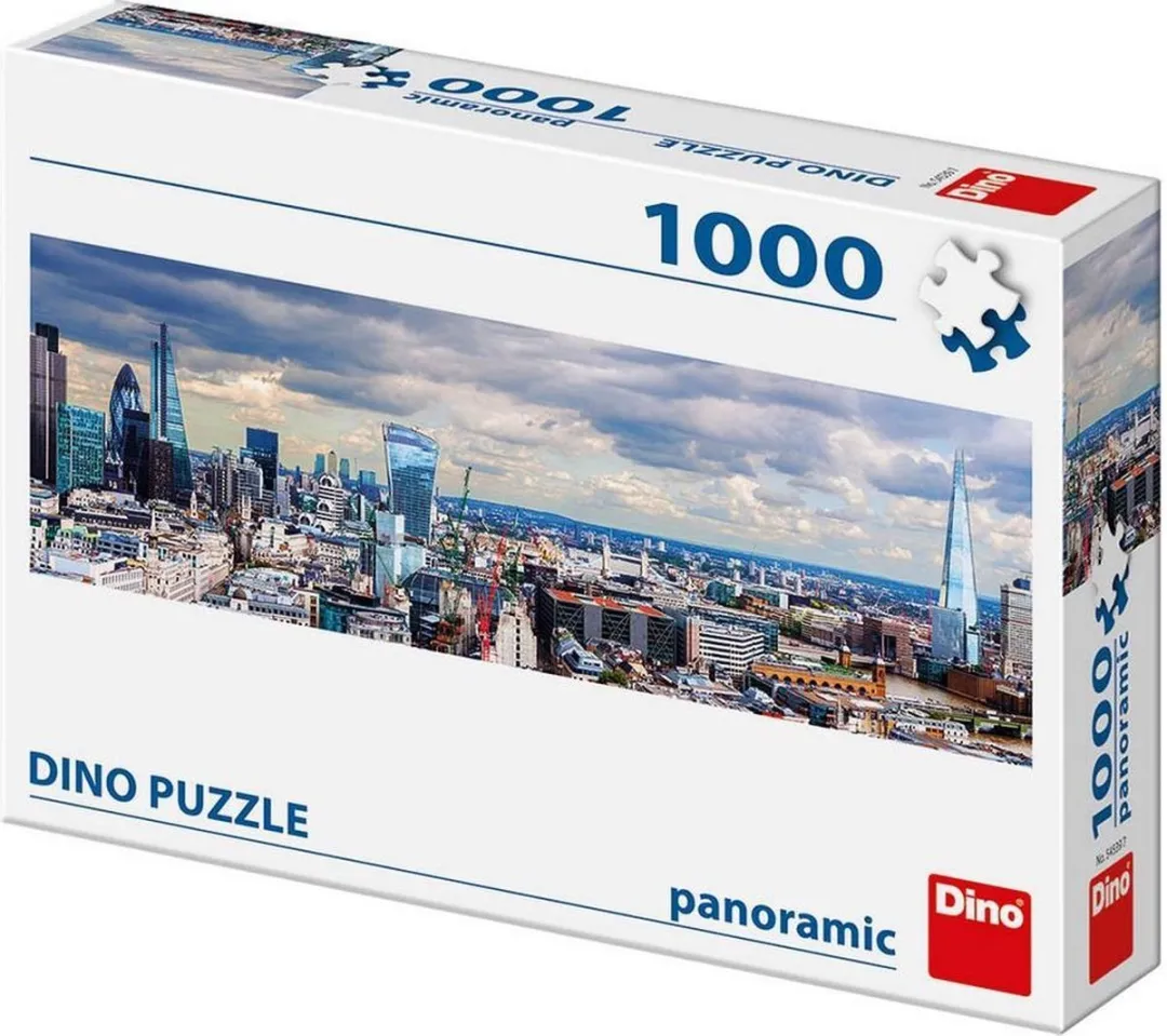 Dino Toys Blik op London Legpuzzel 1000 Stuks - Multicolor