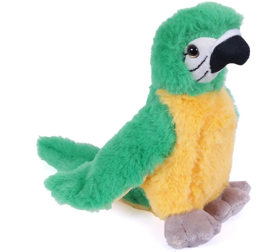 PIA Soft Toys Knuffelpapegaai